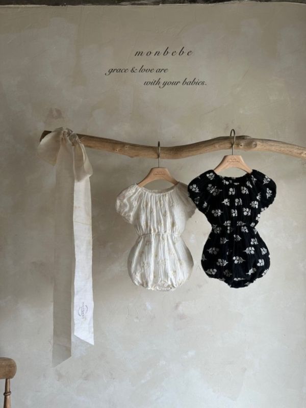 親子系列 Hydrangea泡泡袖洋裝 包屁衣 母女裝 