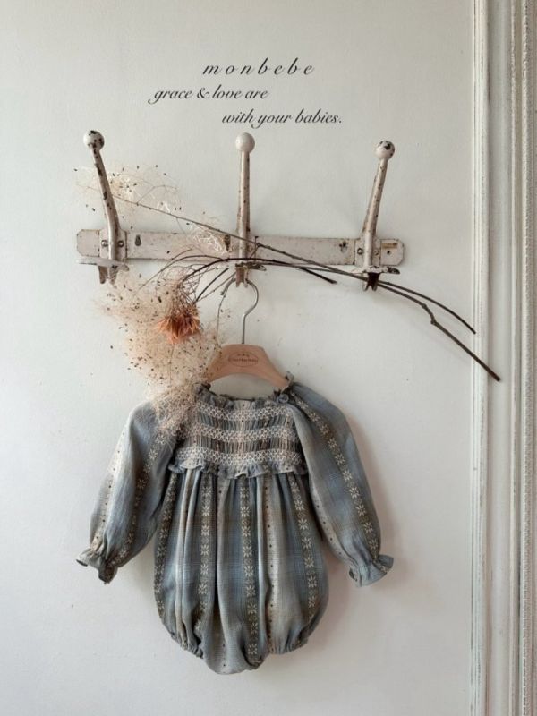 秋天的日落 親子系列寶寶包屁款 monbebe korea,韓國童裝,Monbebe,韓國Monbebe童裝