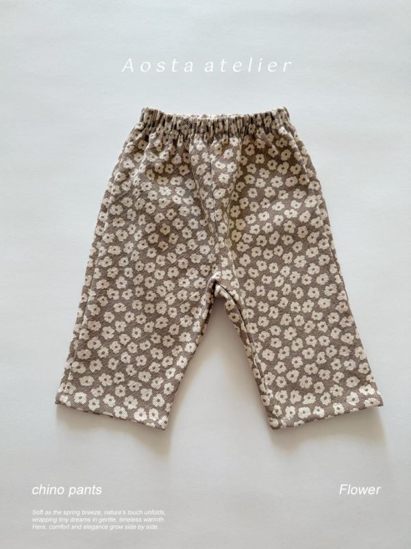 春季必備薄款韓童滿版棉褲防蚊褲 