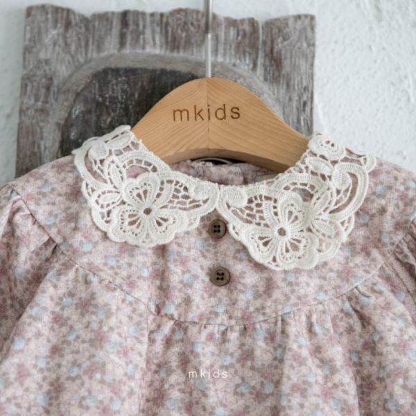 田園小碎花套裝 