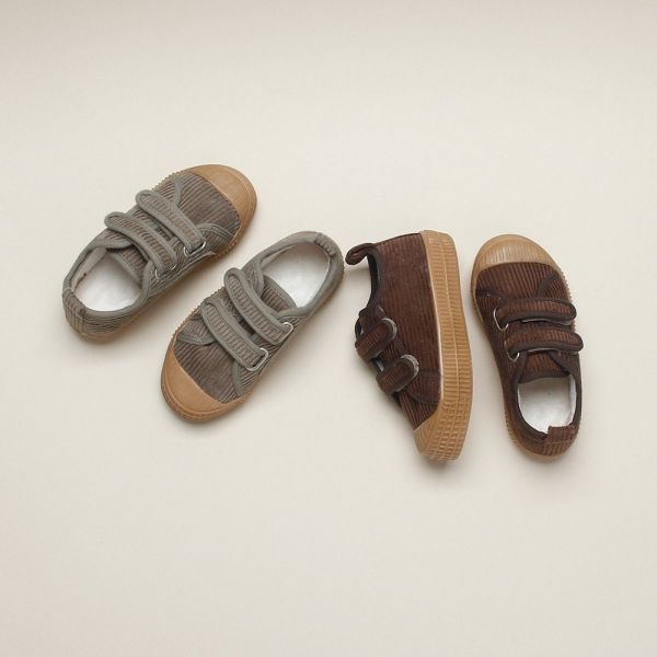 簡約餅乾鞋 魔鬼氈設計簡約經典 