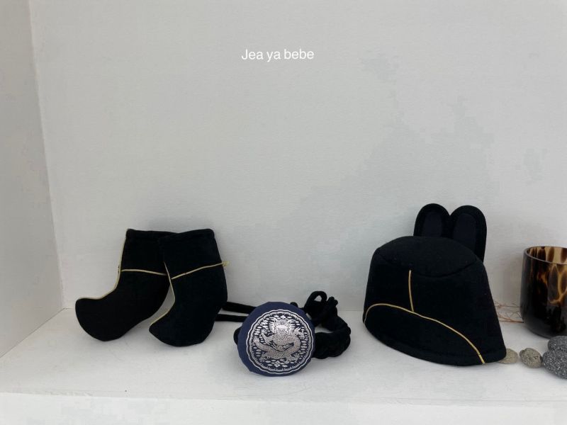 韓服配件系列 手工金絲王儲帽 靴 