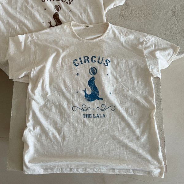 親子系列 Circus印花T/ 寶寶包屁衣 