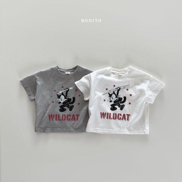 Wild Cat 印花短袖T 兄弟裝 