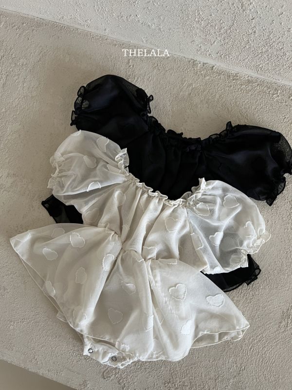 愛心泡泡洋裝 姊妹裝 