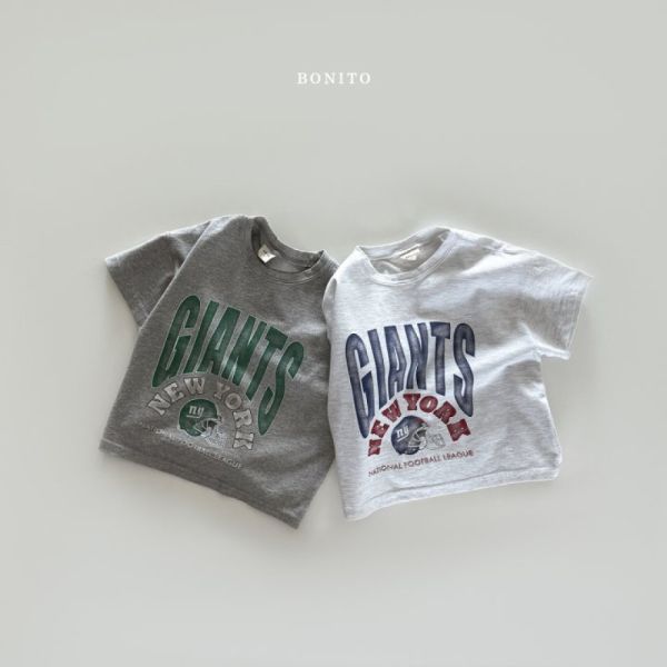 Giants印花短袖T 兄弟裝 