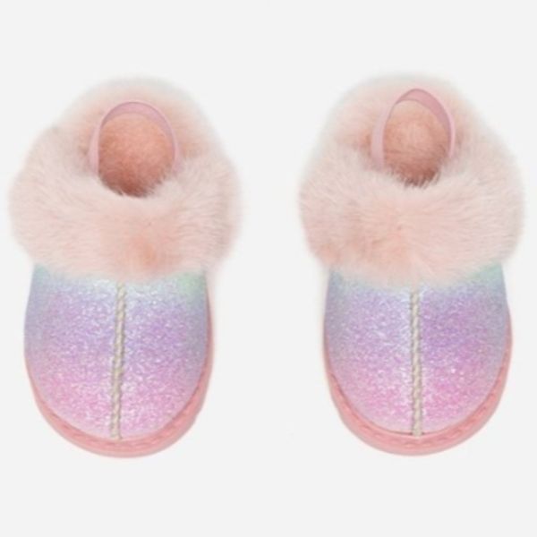 華麗的閃亮亮毛毛拖 