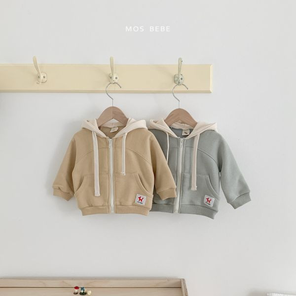 現貨 馬卡龍拚色連帽外套 MOS BEBE KOREA,童裝,蘿菈衣櫥,韓國童裝,童裝批發,代理