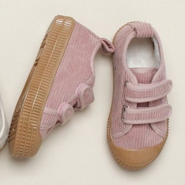 簡約餅乾鞋 魔鬼氈設計簡約經典 