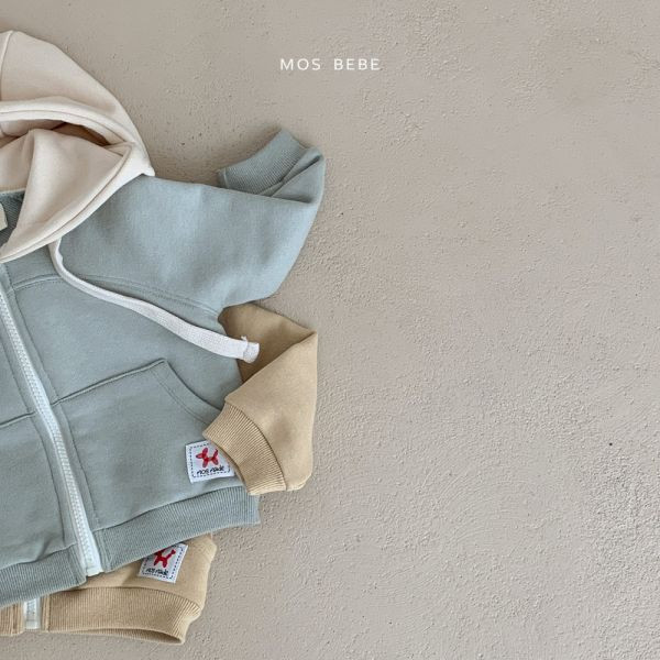現貨 馬卡龍拚色連帽外套 MOS BEBE KOREA,童裝,蘿菈衣櫥,韓國童裝,童裝批發,代理