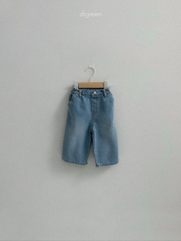 牛仔丹寧七分褲 