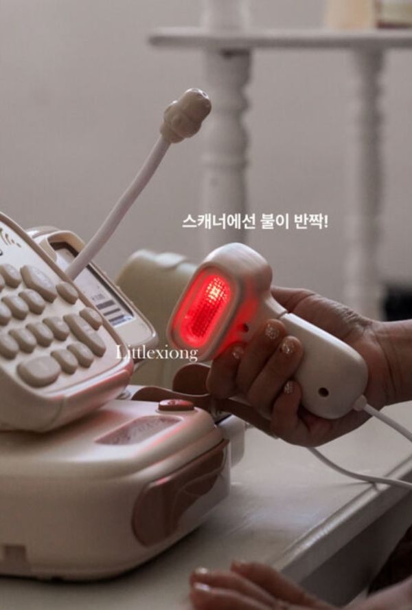 現貨 韓國小小收銀員 質感奶茶家家酒 兒童收銀台 韓國玩具,奶茶系,韓國家家酒玩具,奶茶收銀機