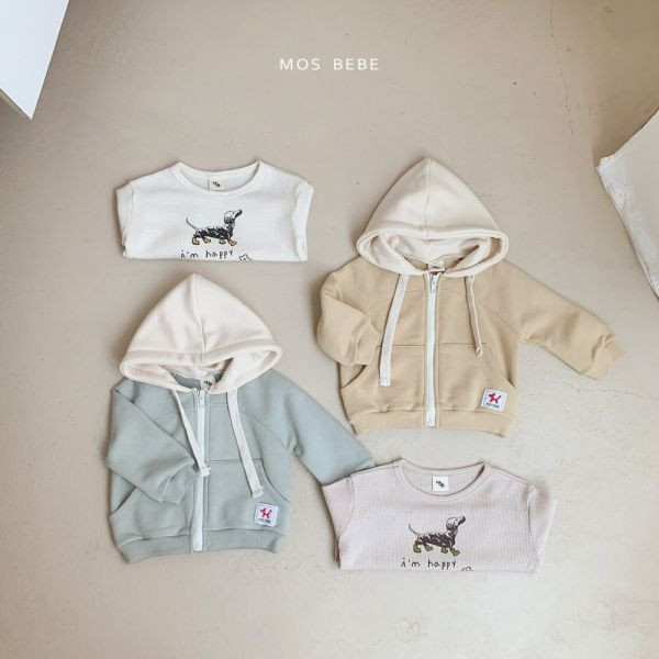 現貨 馬卡龍拚色連帽外套 MOS BEBE KOREA,童裝,蘿菈衣櫥,韓國童裝,童裝批發,代理
