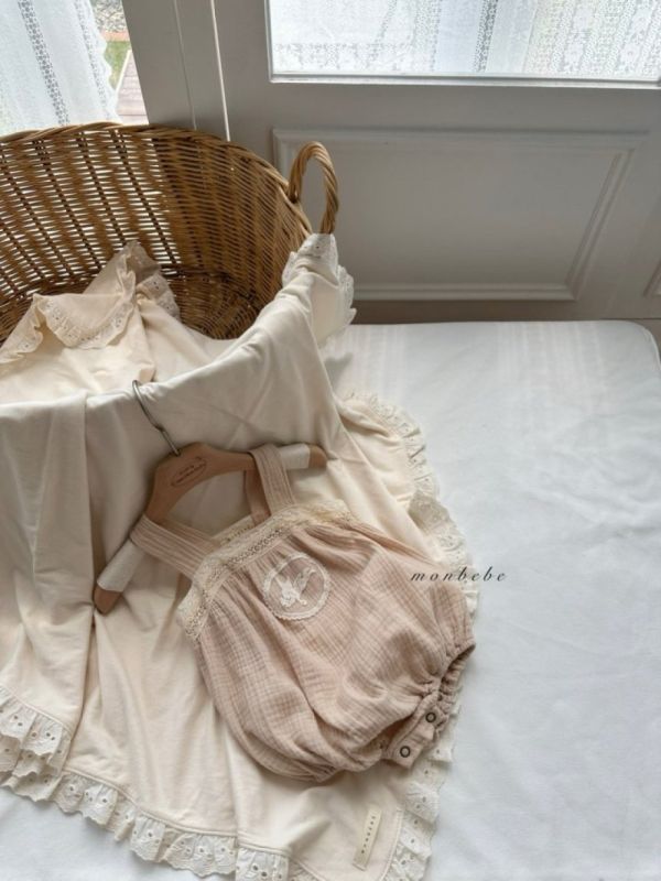 親子系列 森系背心長洋裝 包屁衣 