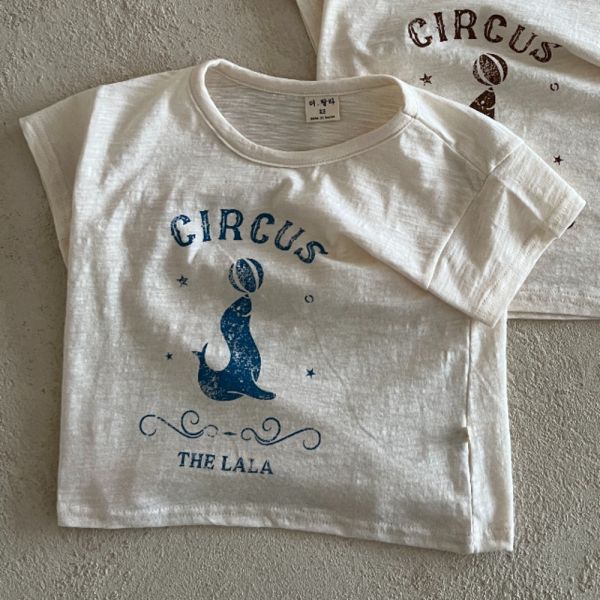 親子系列 Circus印花T/ 寶寶包屁衣 