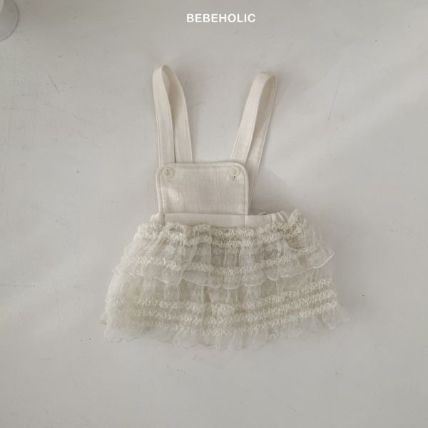 拼接吊帶公主蓬蓬裙 姊妹裝 