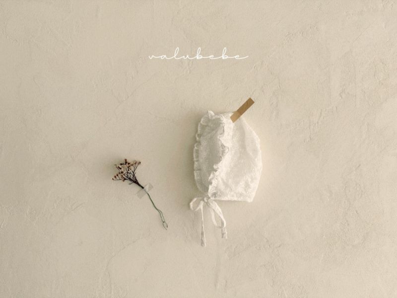 Bebe-雙層蕾絲軟帽 