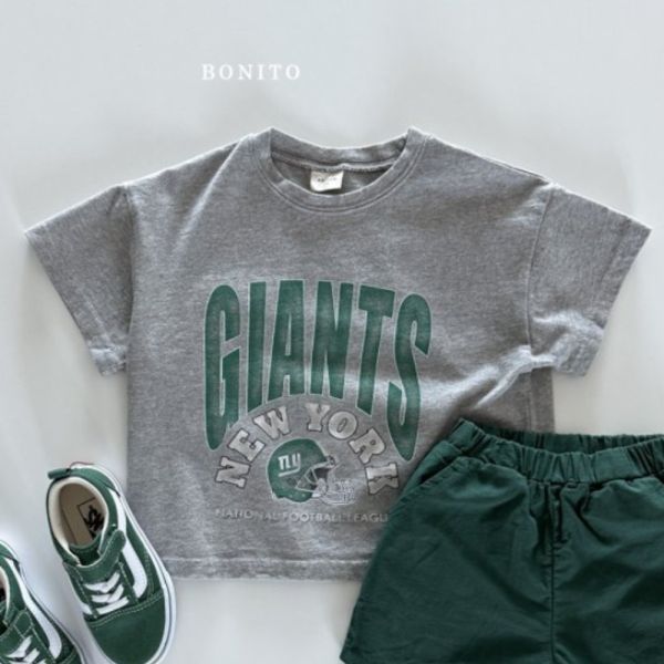 Giants印花短袖T 兄弟裝 