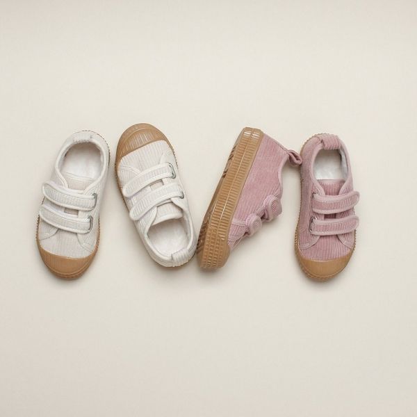 簡約餅乾鞋 魔鬼氈設計簡約經典 