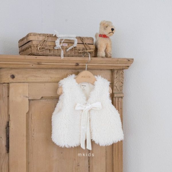 軟綿綿奶油背心 