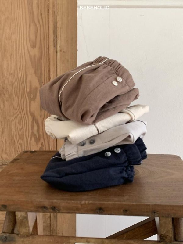 帥氣奶茶系縮口褲 Bebe holic Korea,Bebe holic,童裝,男童穿搭