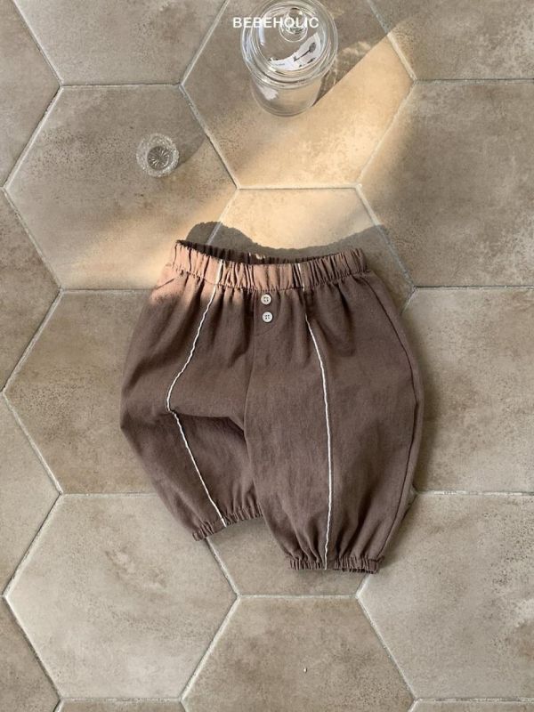 帥氣奶茶系縮口褲 Bebe holic Korea,Bebe holic,童裝,男童穿搭