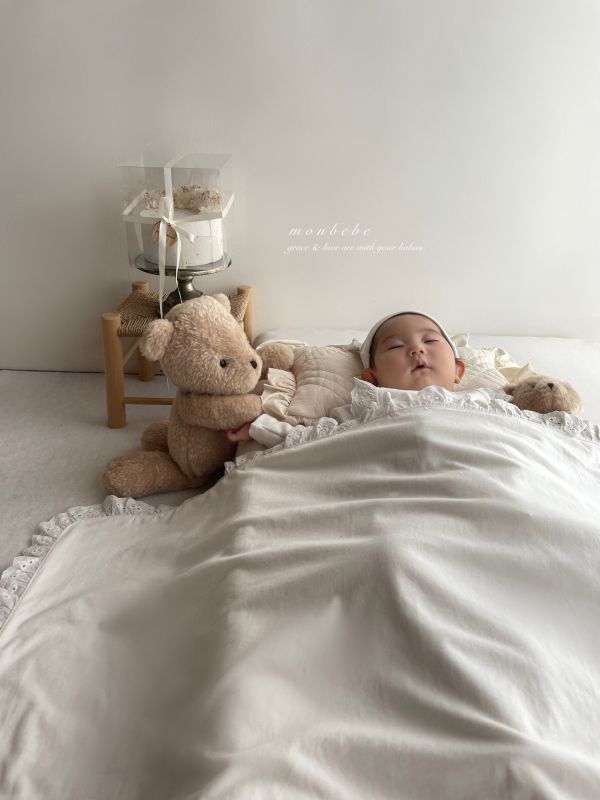 法式花邊小毯子 