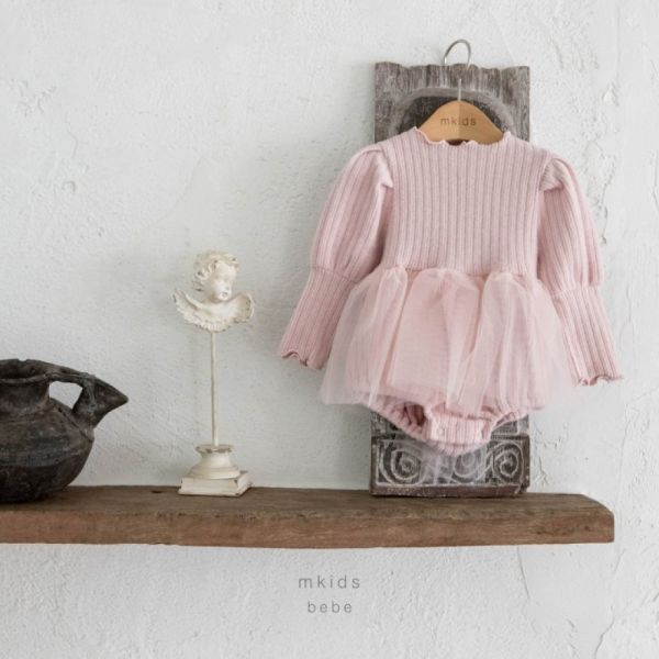 氣質捲邊蝴蝶結紗裙 