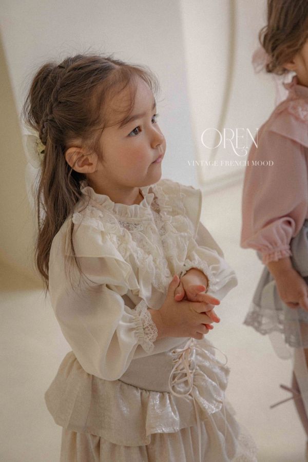 浪漫洛可可風格襯衫 姊妹裝 