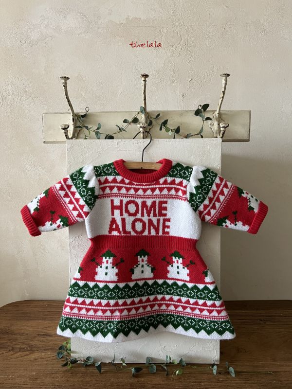 Kids - 親子系列 HOME ALONE 連身裙 