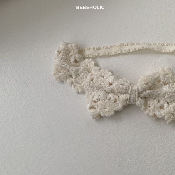 氣質蕾絲兜兜髮帶 Bebe holic Korea