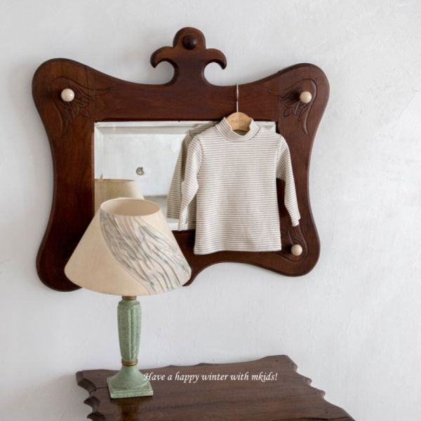 基礎半高領長袖上衣 