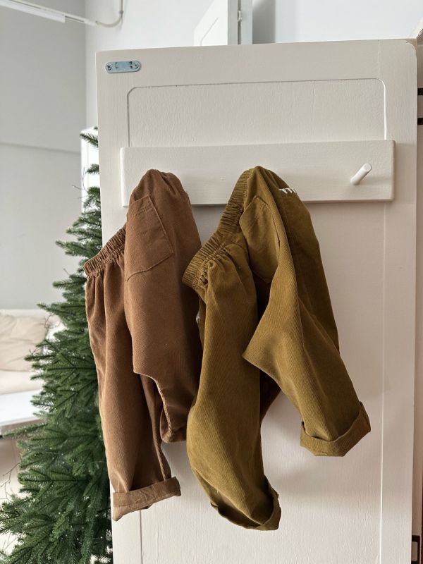 路易斯法式考邊棉褲 