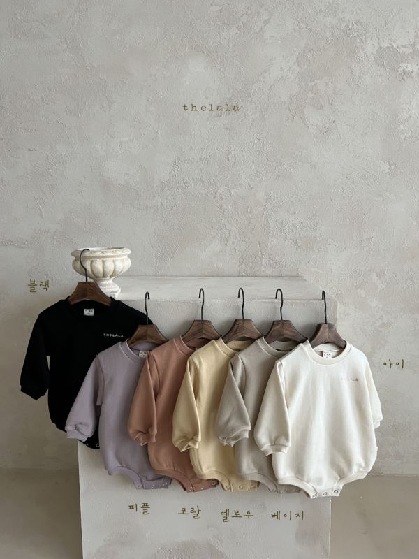 秋天的顏色 寶寶連身衣 