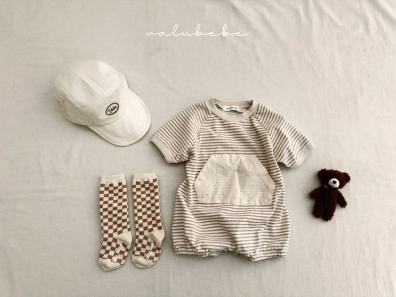 Bebe-簡約的刺繡小標棒球帽 兄弟裝 