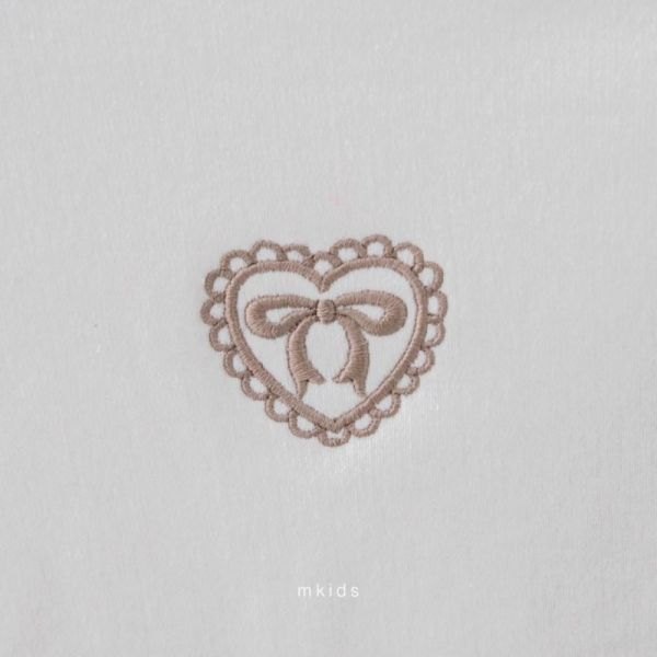 蝴蝶結木耳邊立領長袖上衣 內搭 