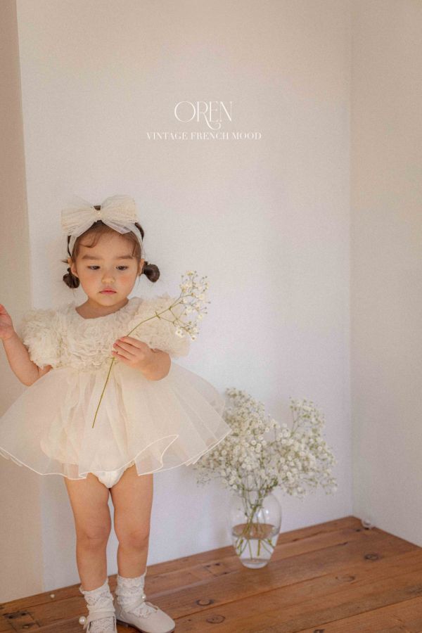 玫瑰花仙子的夢幻小洋裝 姊妹裝 