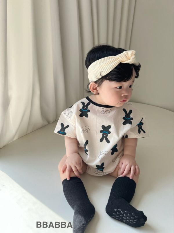 小兔兔寶寶連身衣 