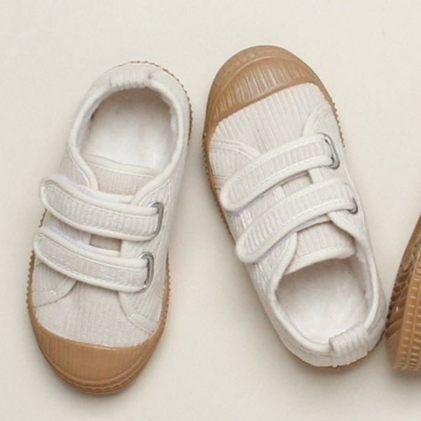 簡約餅乾鞋 魔鬼氈設計簡約經典 