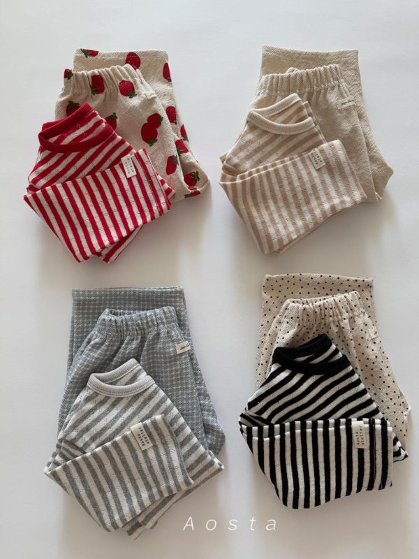 春季必備薄款韓童滿版棉褲防蚊褲 