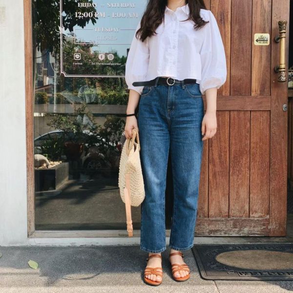 親子系列 交叉編織真皮質感涼鞋 親子鞋,正韓,韓國童鞋,韓國親子