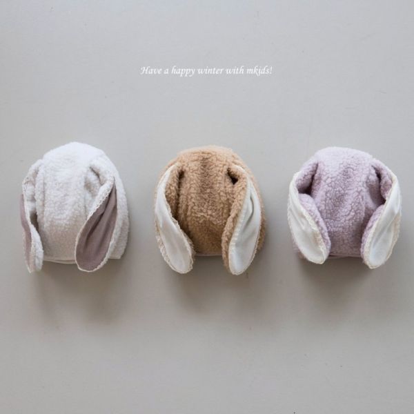 小兔子軟萌保暖帽 