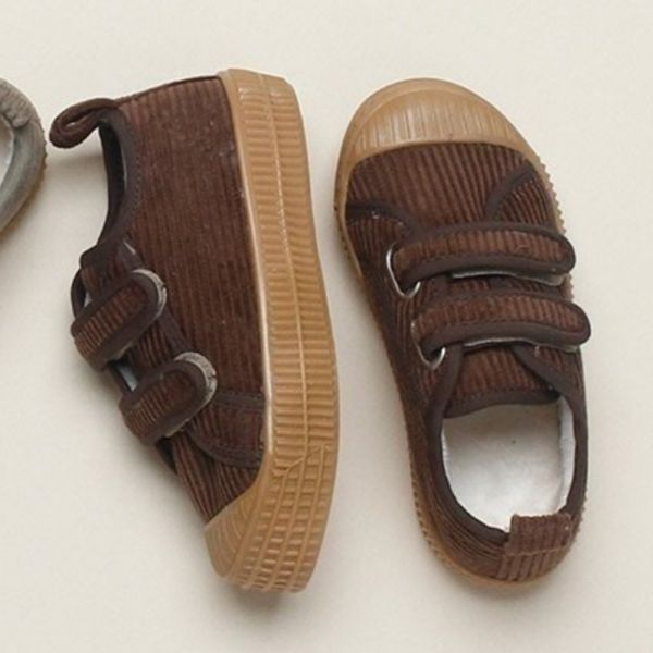 簡約餅乾鞋 魔鬼氈設計簡約經典 