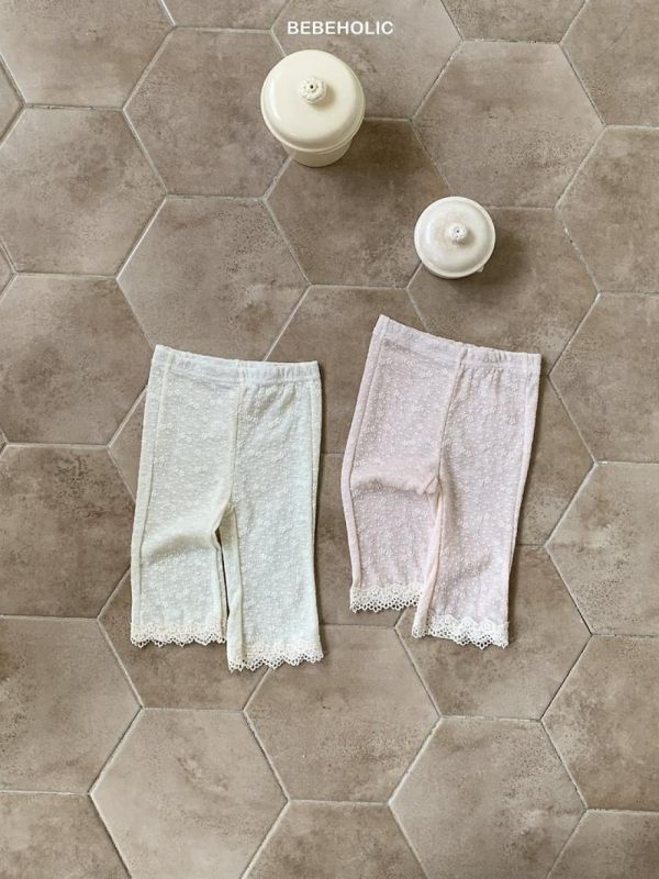 雪莉美美氣質蕾絲褲 Bebe holic Korea,韓國童裝,韓國Bebe holic,奶茶系寶寶,女寶穿搭