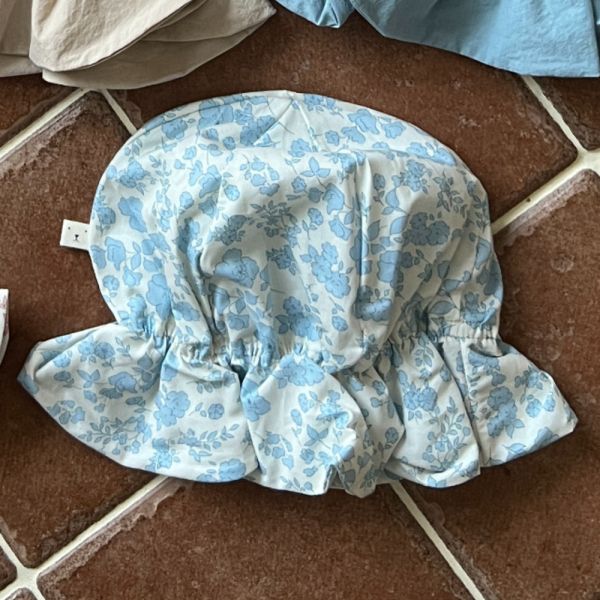 夏日氣息的花苞帽帽 