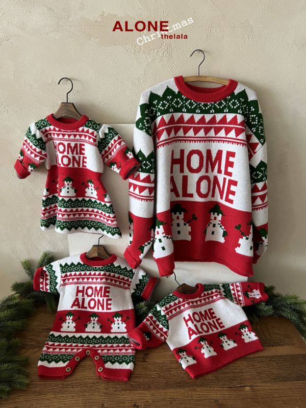 Kids - 親子系列 HOME ALONE 連身裙 