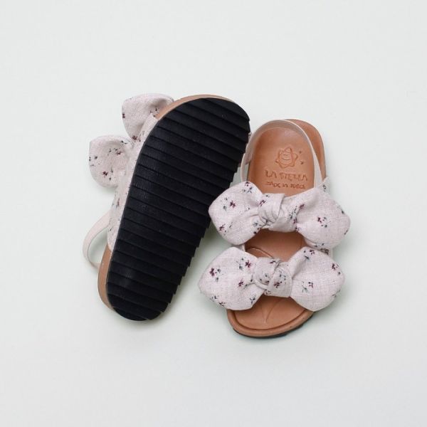 夏日大緞帶涼鞋 