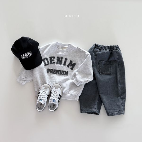 親子裝系列 Denim 長袖衛衣 