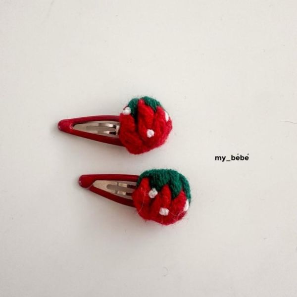 手工髮飾 迷你滴答夾（一組2入） 女寶髮夾