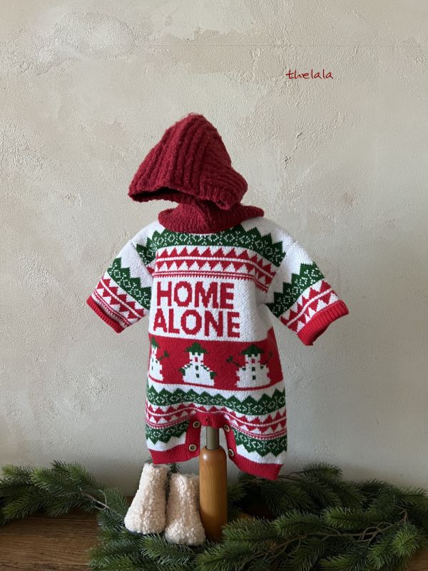 Bebe - 親子系列 HOME ALONE 寶寶連身裝 THE LALA KOREA